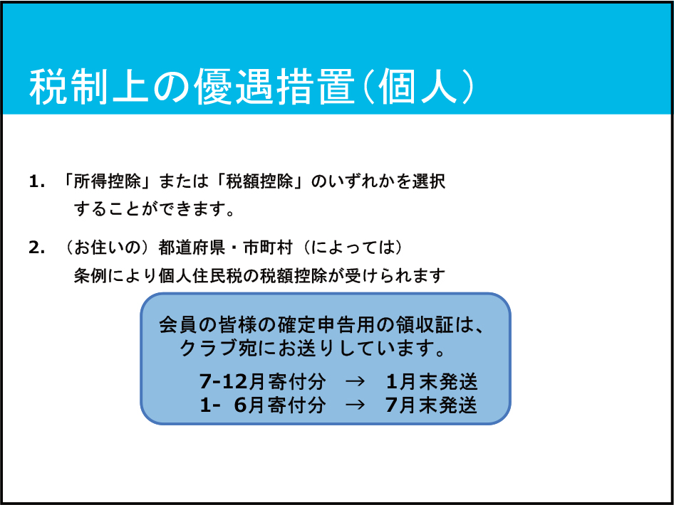 ロータリー財団部門　活動方針